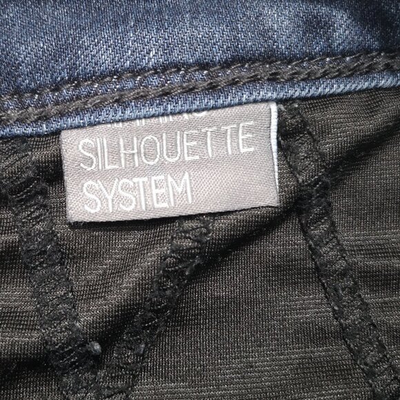 Melissa McCarthy Seven7 Ladies Medium Wash Slimming Silhouette Pencil Jeans - Picture 7 of 16